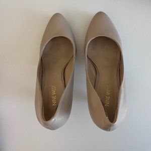 Nine West Nude Rocha Stiletto Pumps